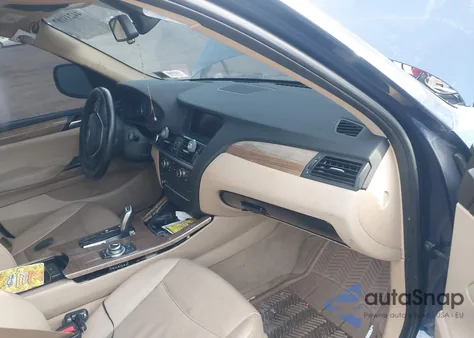 2013 BMW X3 xDrive35I z USA, uszkodzony, nr VIN 5UXWX7C54DL976730